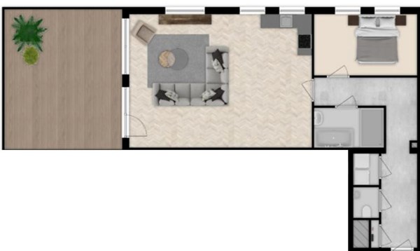 Floorplan - Habanera 91E, 2152 SK Nieuw-Vennep